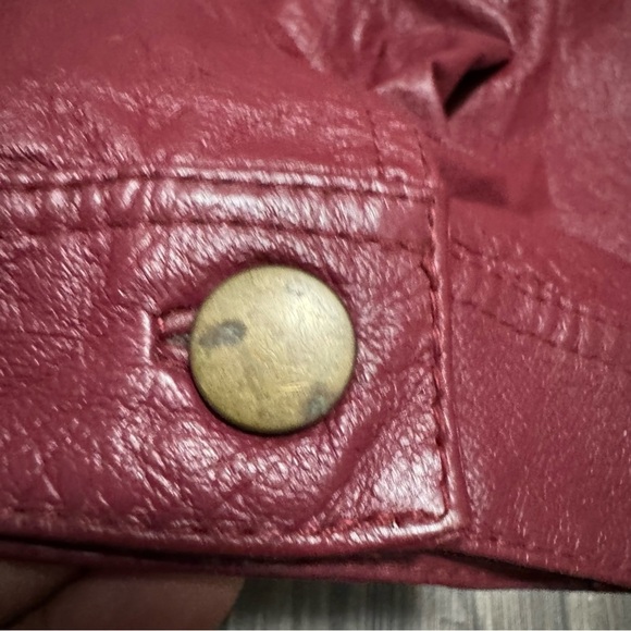 Metrostyle Women’s Red Jacket size 16 Button Up Vintage - Picture 4 of 7